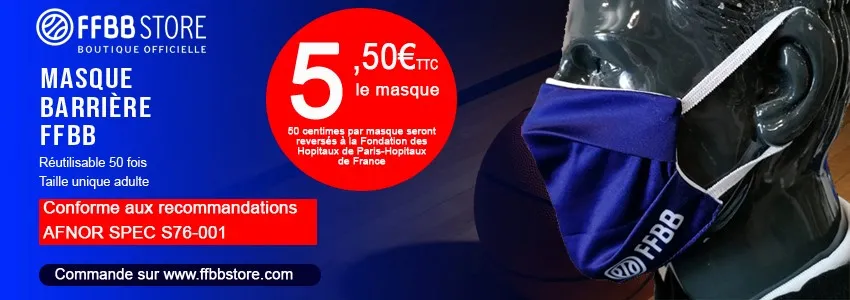 La FFBB fait un don à la fondation des hôpitaux de Paris et hôpitaux de France