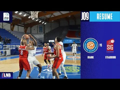 Le résumé by TCL : Roanne vs Strasbourg (9e journée de Jeep Elite)