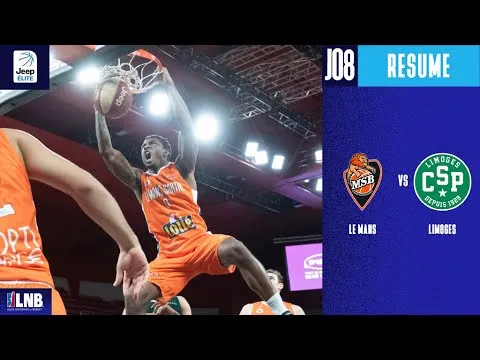 Résumé by TCL : Le Mans vs Limoges (8ème journée, Jeep Elite)