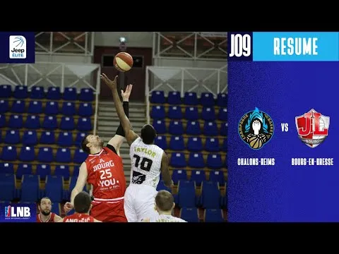 Le résumé by TCL : Chalons-Reims vs Bourg-en-Bresse (9e journée de Jeep Elite)