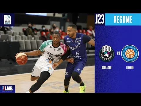 Résumé by TCL : Boulazac vs Roanne (23e journée de Jeep Elite)