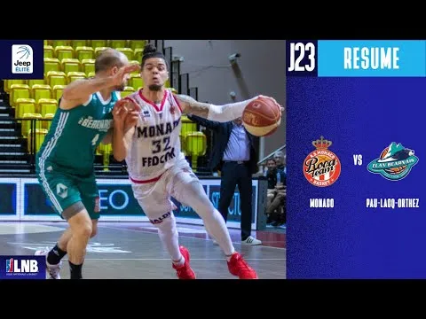 Résumé by TCL : Monaco vs Pau-Lacq-Orthez (23e journée de Jeep Elite)