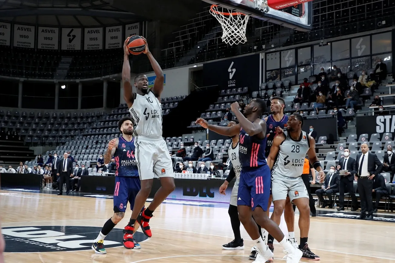 Euroleague : l’Asvel s’incline sur le fil contre le Real Madrid pour la dernière à domicile
