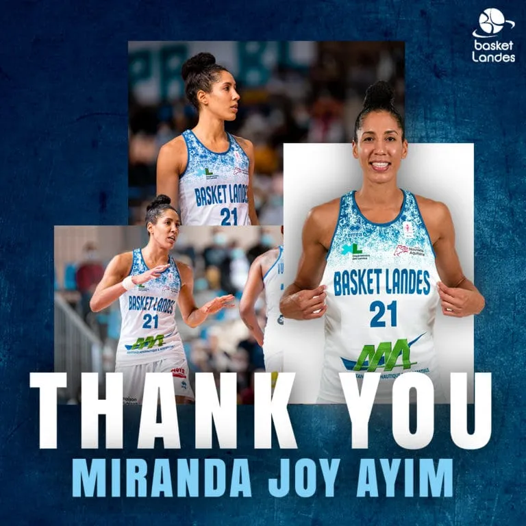 Vidéo : L’hommage de Basket Landes à la Canadienne Miranda Ayim