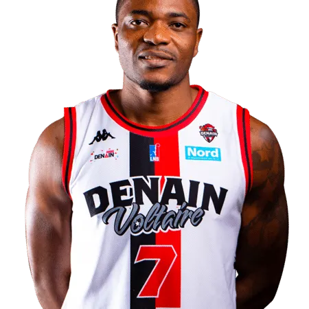 Pro B : Le Congolais Ruphin Kayembe (Denain) out jusqu’à la fin de la saison