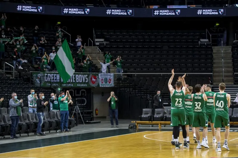 Le chiffre : 150 spectateurs pour Zalgiris Kaunas – Juventus Utena
