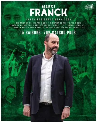 L’assistant coach de Nanterre Franck Le Goff quitte le basket pour le foot