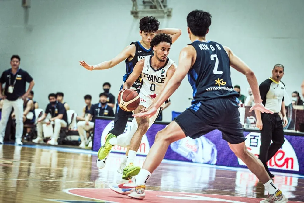 Mondial U19 : la France sans pitié pour la Corée du Sud en ouverture (117-48)