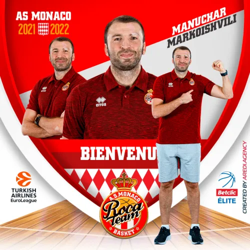 Un assistant coach géorgien à Monaco