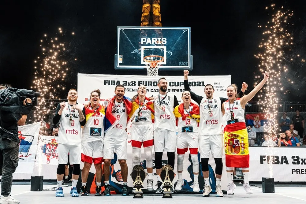 L’Espagne et la Serbie champions d’Europe 3×3 à Paris