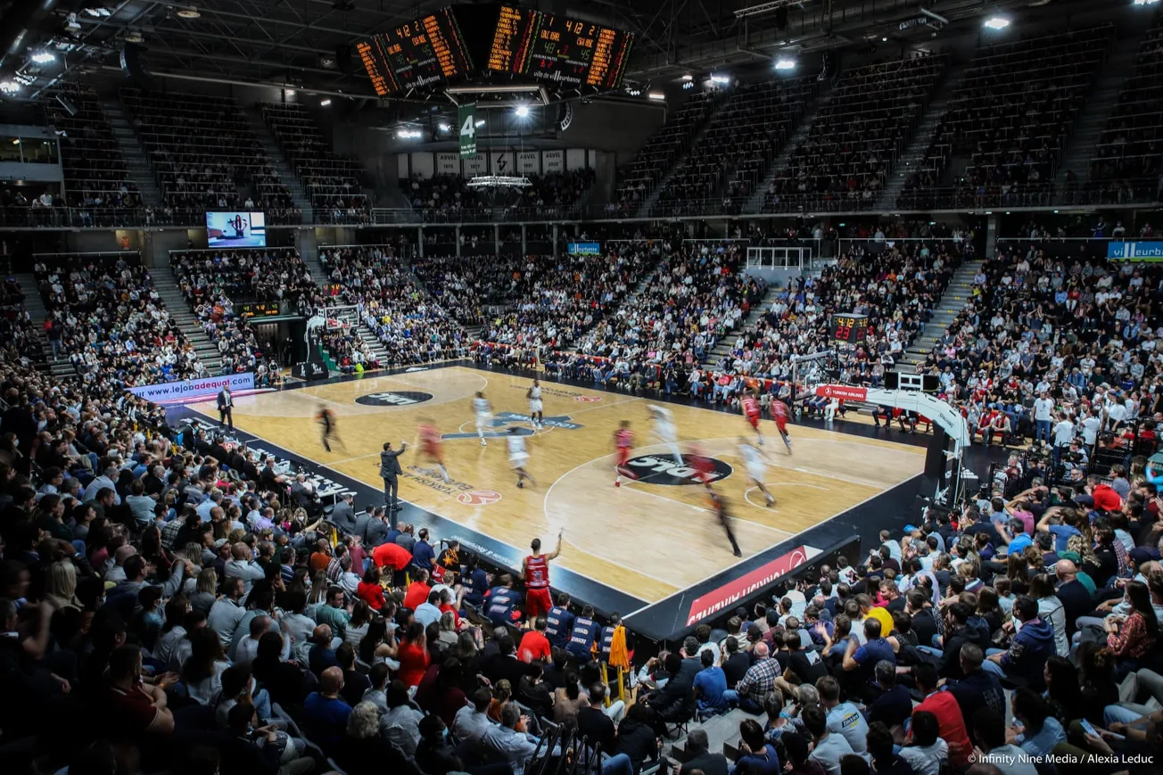 L’ASVEL seule équipe à avoir rempli sa salle à 100 % depuis le début de saison d’Euroleague