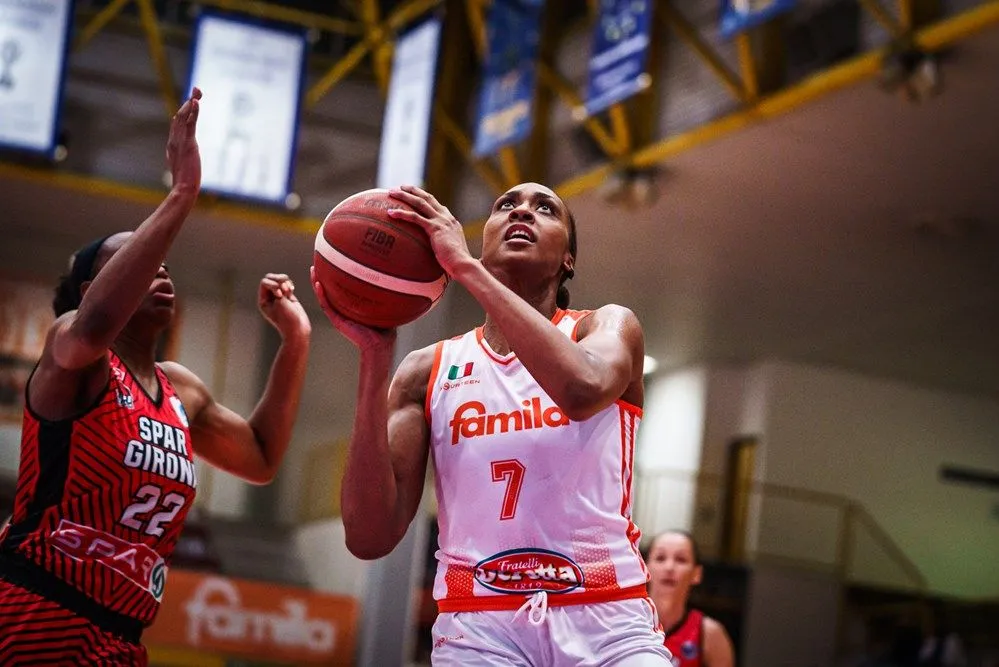 Sandrine Gruda troisième meilleure rebondeuse de l’histoire de l’Euroleague féminine
