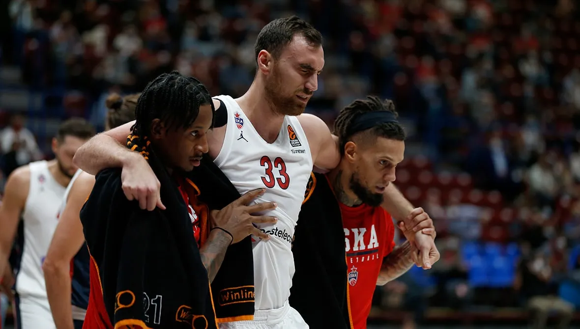 Euroleague : Nikola Milutinov (CSKA Moscou) évite une opération au genou