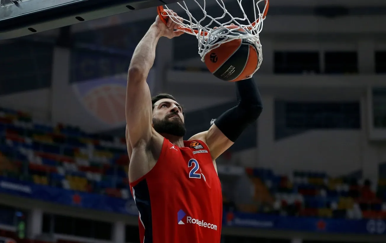 Euroleague : Tornike Shengelia (CSKA Moscou) absent au moins deux mois