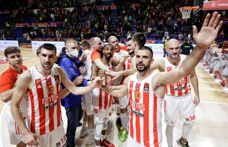 Le chiffre : 78, l’Etoile Rouge et le Partizan Belgrade ont le même nombre de victoires en Euroleague