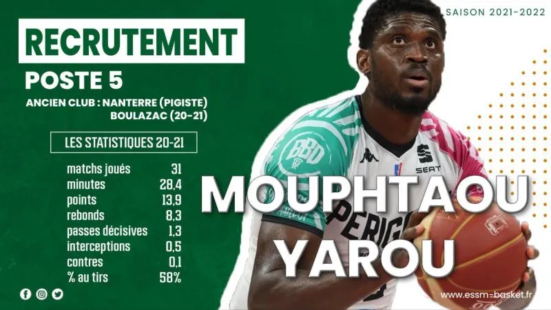 Mouphtaou Yarou en pigiste médical au Portel