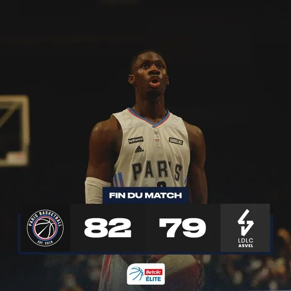 Le Paris Basketball s’offre l’ASVEL et un moment magique