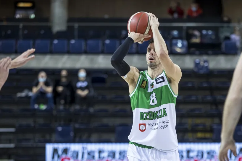 A 42 ans, Mindaugas Lukauskis bat son record de points dans la ligue lituanienne
