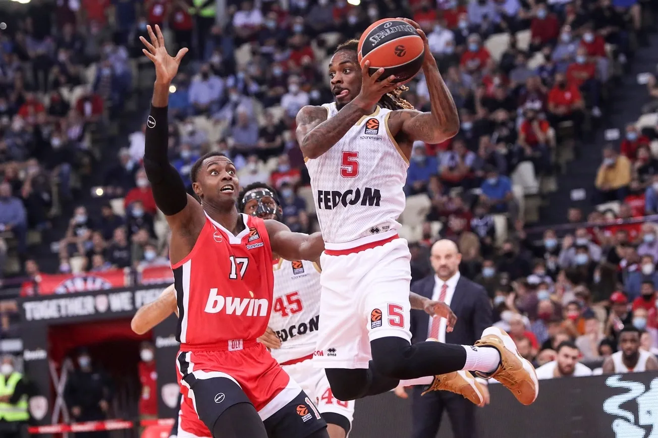 Euroleague : Monaco s’éclate contre l’Olympiakos