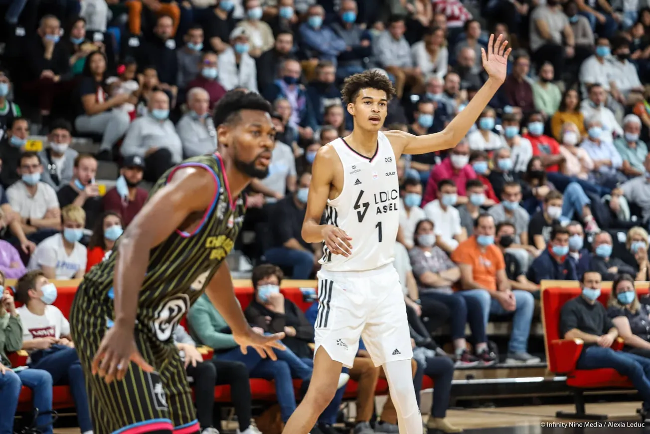 Victor Wembanyama (ASVEL) : « Quand je vais sur le terrain, c’est pour m’amuser »