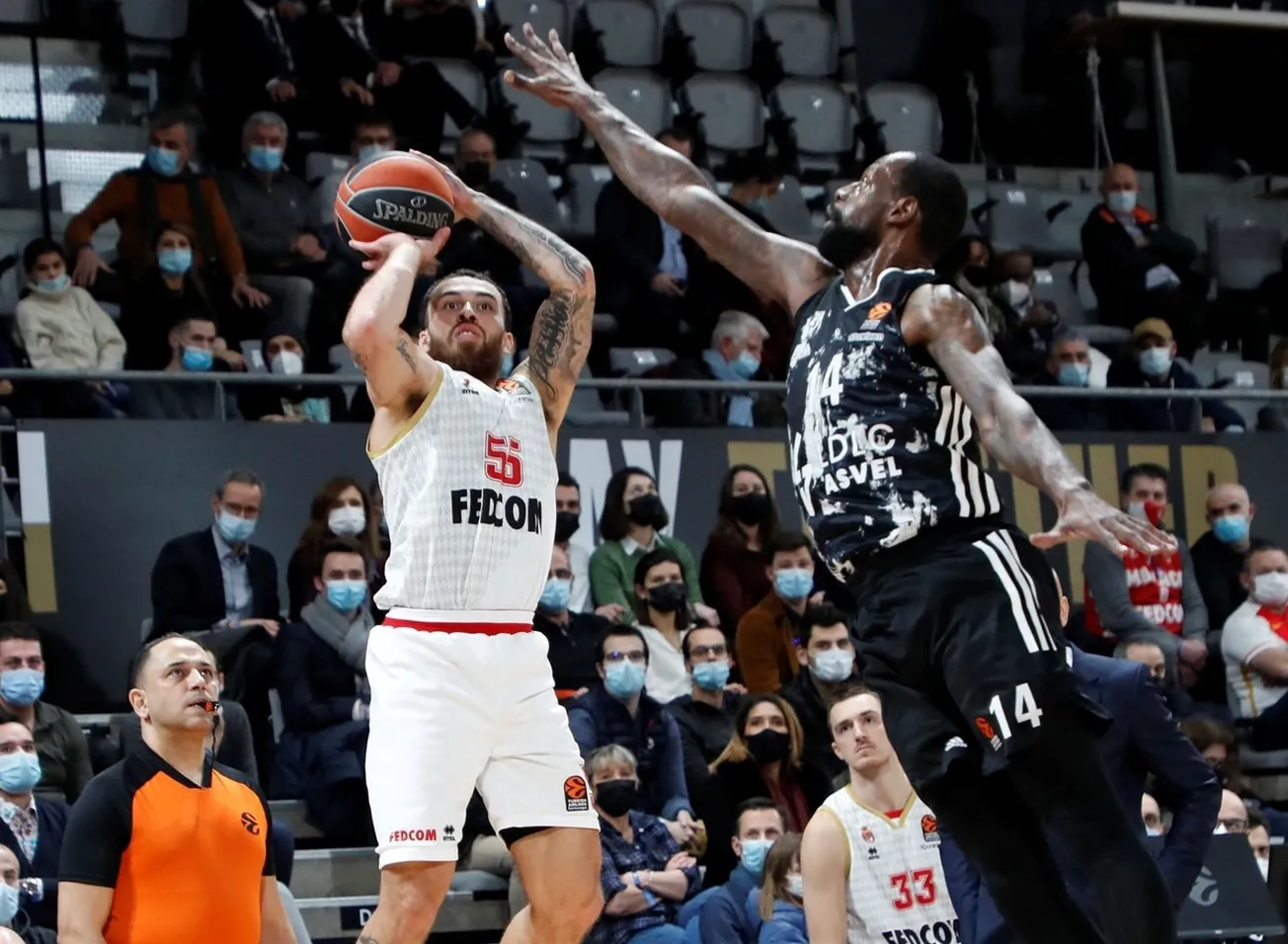 Euroleague : Monaco prend sa revanche sur l’ASVEL à l’Astroballe !
