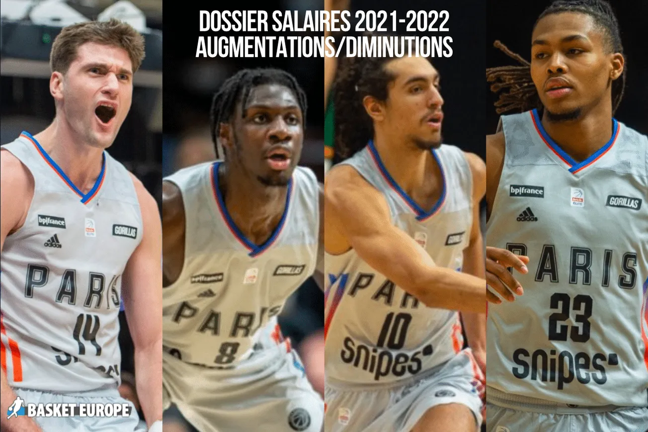 Spécial salaires 2021-2022 – Augmentations et diminutions de salaire : Paris gâte ses jeunes, Gravelines-Dunkerque et Nanterre ont bien négocié