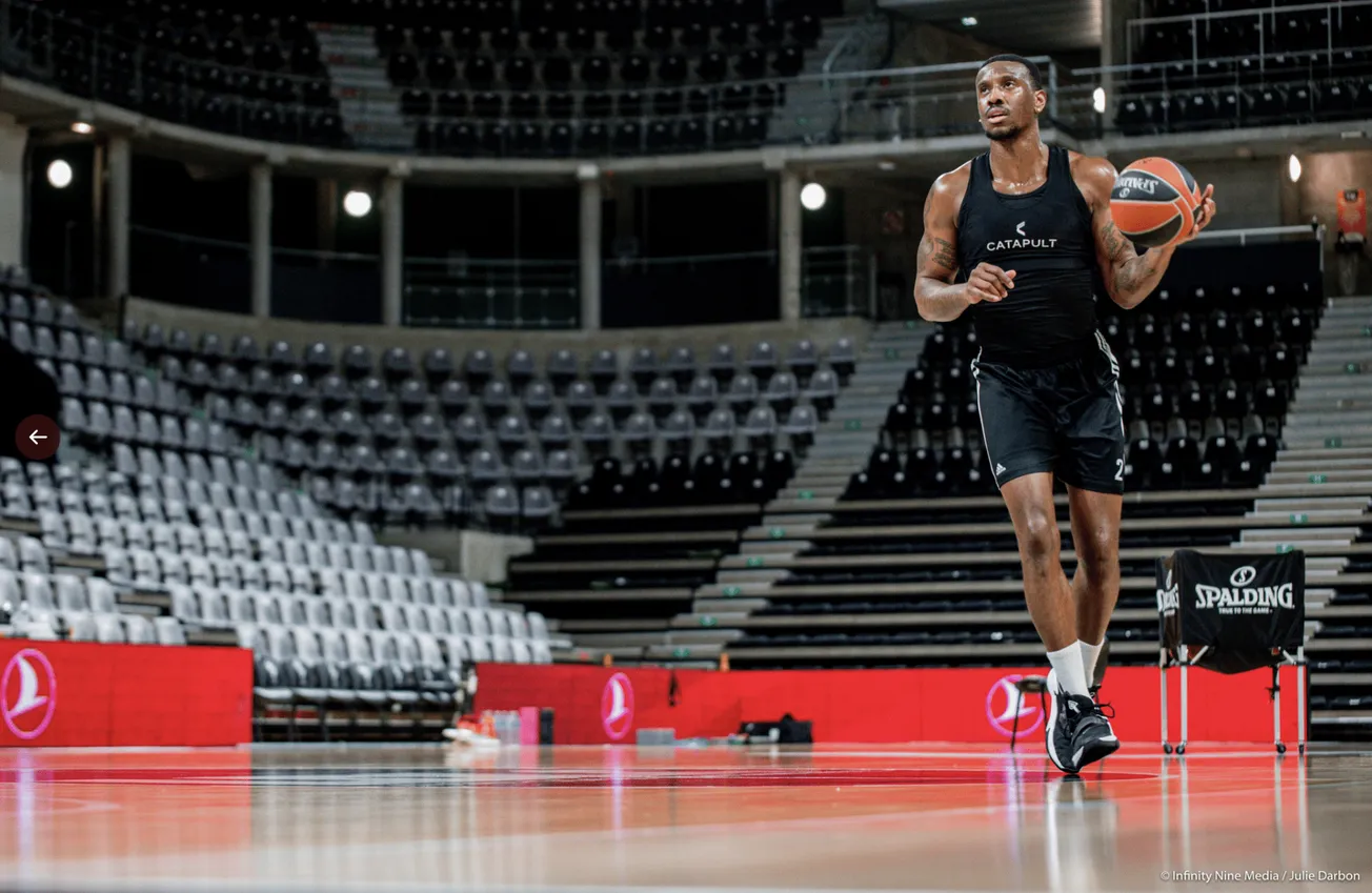 Raymar Morgan (Lyon-Villeurbanne) « très excité » à l’idée de jouer son premier match officiel de la saison contre l’Olympiakos