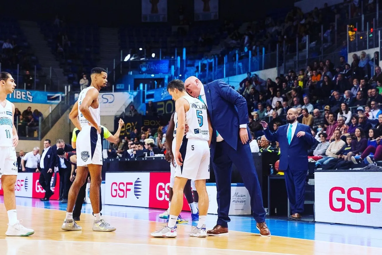 ITW Daniel Goethals (coach Antibes) : « Il y a plusieurs étapes pour remonter en Elite, nous ne sommes qu’au début du processus » (1/2)