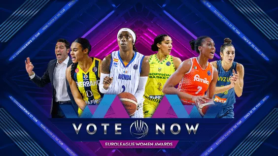 Euroleague féminine : Les fans sont appelés à voter pour les trophées de la saison