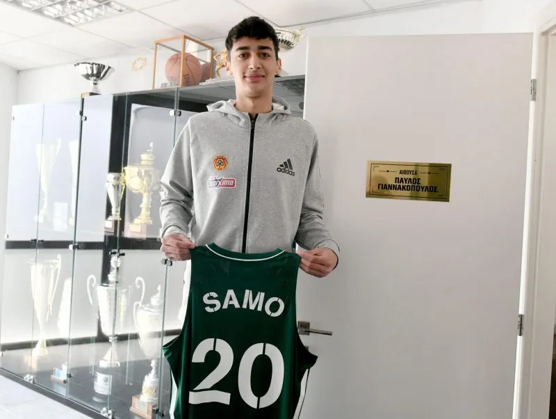 Grèce : Le Panathinaikos fait signer le grand espoir grec Samo Samodurov jusqu’en… 2028