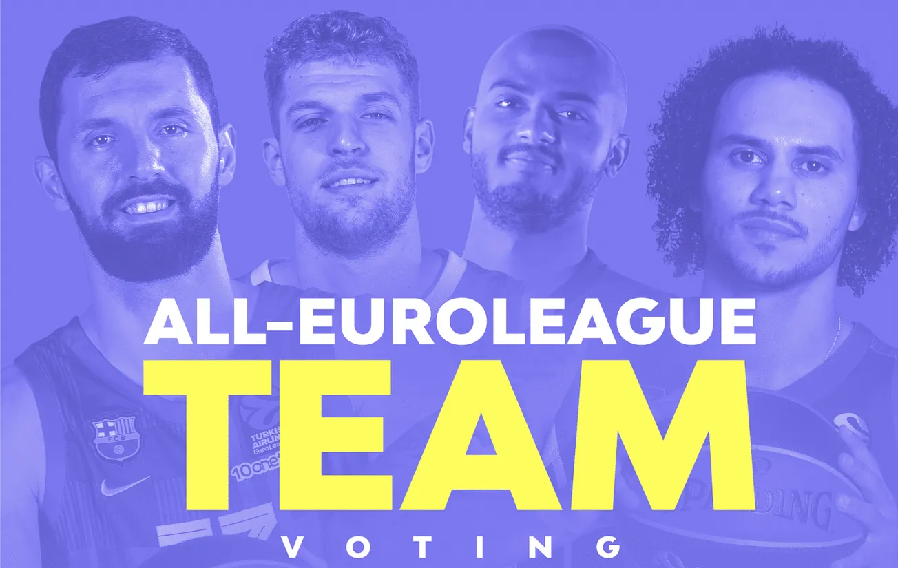 Votez pour élire le cinq majeur et le MVP de l’Euroleague et de l’Eurocup !