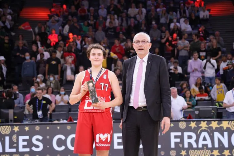 MVP de la finale de Coupe de France U18, Lou Bobst rejoindra Tarbes la saison prochaine