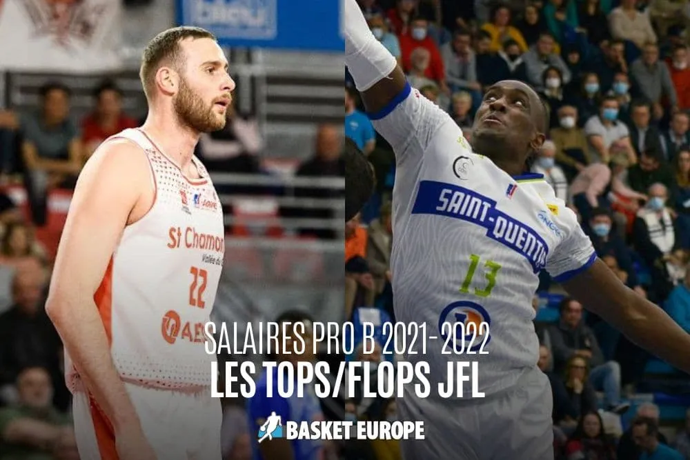 Spécial Salaires Pro B 2021-22 : les bonnes et mauvaises affaires JFL, Mathieu Boyer et Lionel Gaudoux les très bonnes pioches, Fréjus Zerbo et Abdel Kader Sylla hors du coup