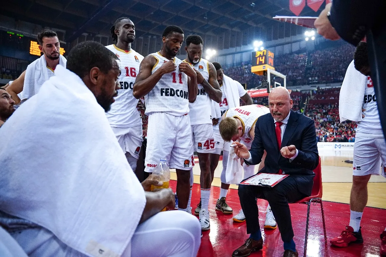 Le coach monégasque Sasa Obradovic veut voir une autre visage lors du match 2 face à l’Olympiakos