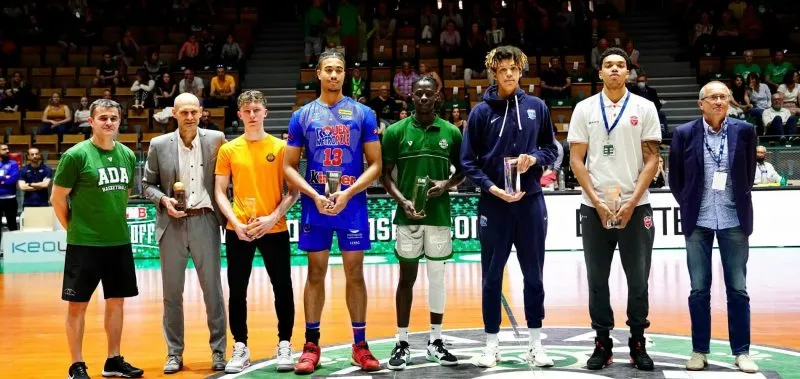 Le palmarès des Trophées LNB en Espoirs Pro B, Zacharie Perrin (Antibes) élu MVP
