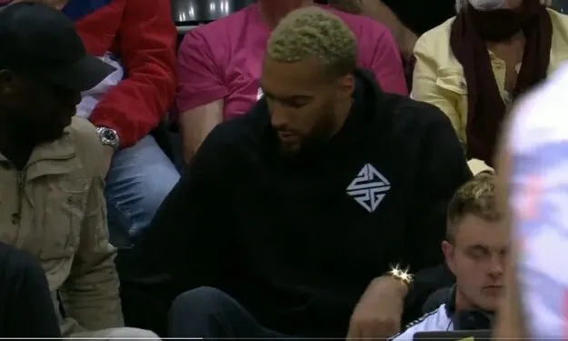 Rudy Gobert présent en Allemagne lors de la victoire du Bayern en playoffs de Bundesliga