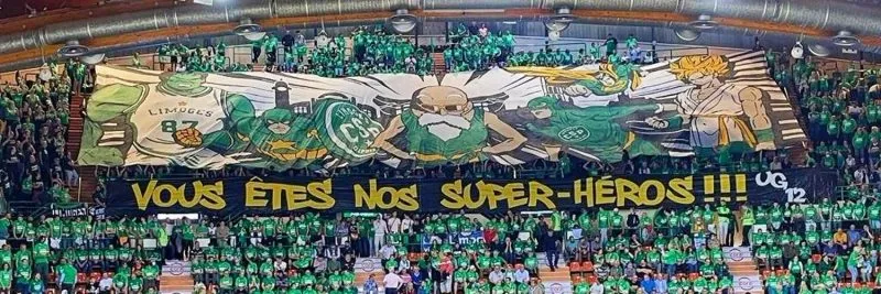 La photo : Hommage aux Ultras Green de Limoges