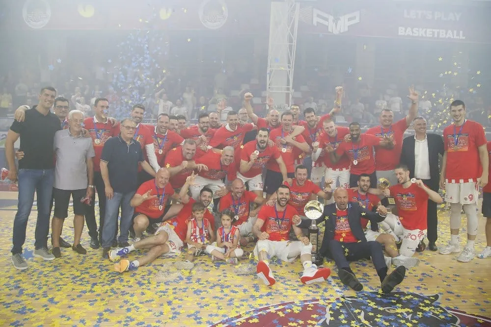 L’Etoile Rouge de Belgrade remporte les playoffs de la ligue serbe pour la 7e fois consécutive