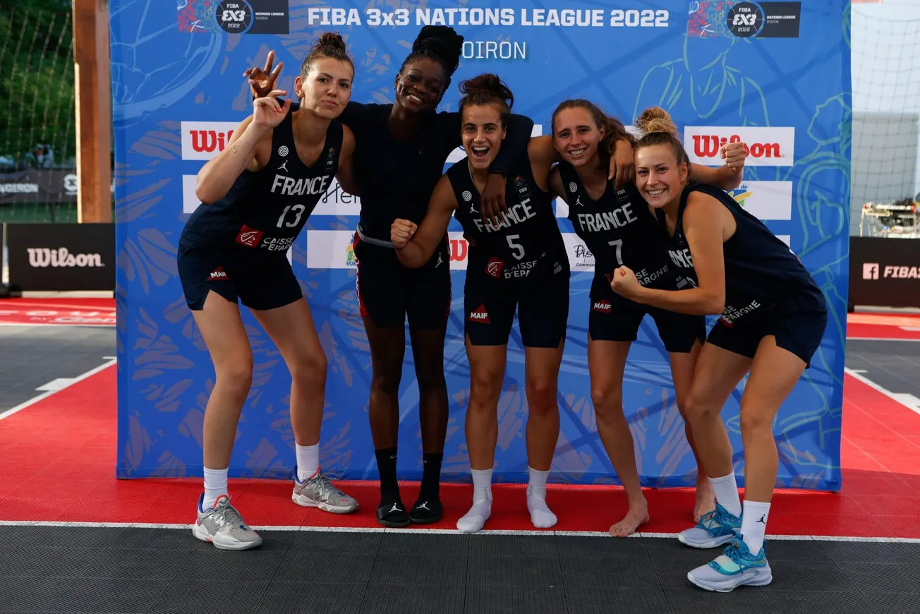 3×3 : l’Équipe de France féminine U23 s’adjuge les trois premiers stops de la Nations League