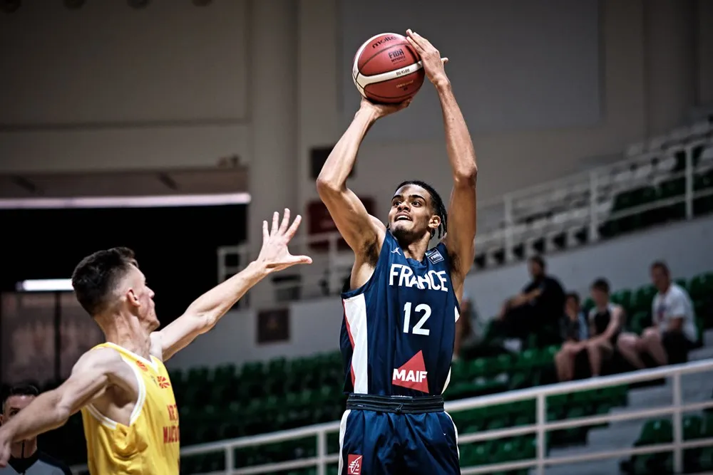 Euro U18 : La France fait une démonstration face à la Macédoine du Nord