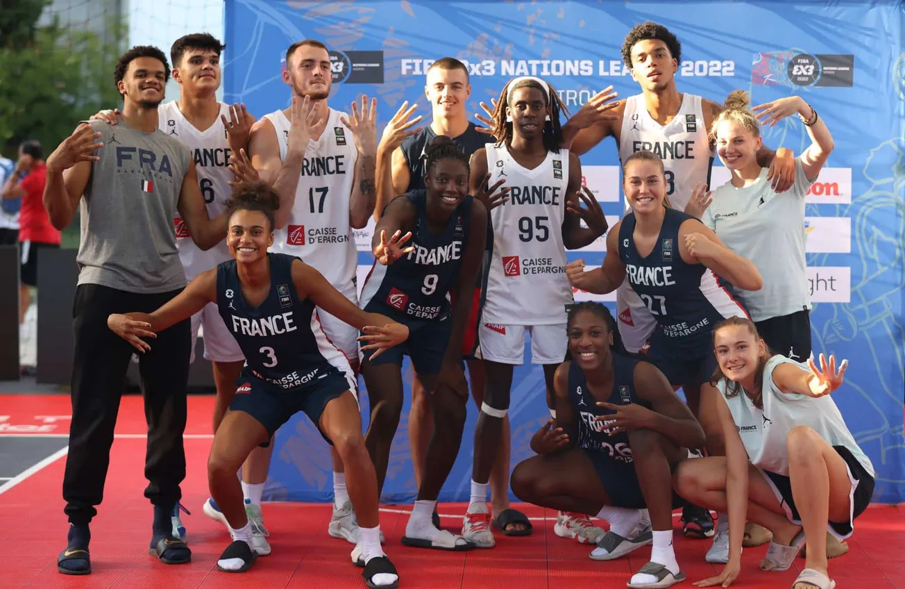 Nations League 3×3 : Les U21 rejoignent l’équipe de France féminine U23 en Roumanie
