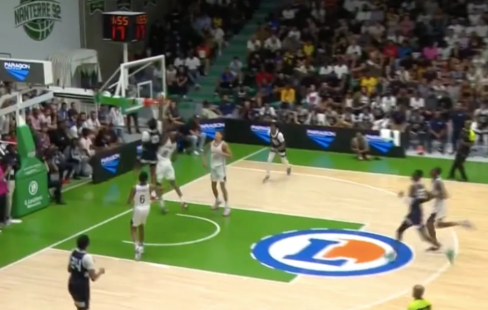 Le fils de LeBron James crée la sensation à Nanterre
