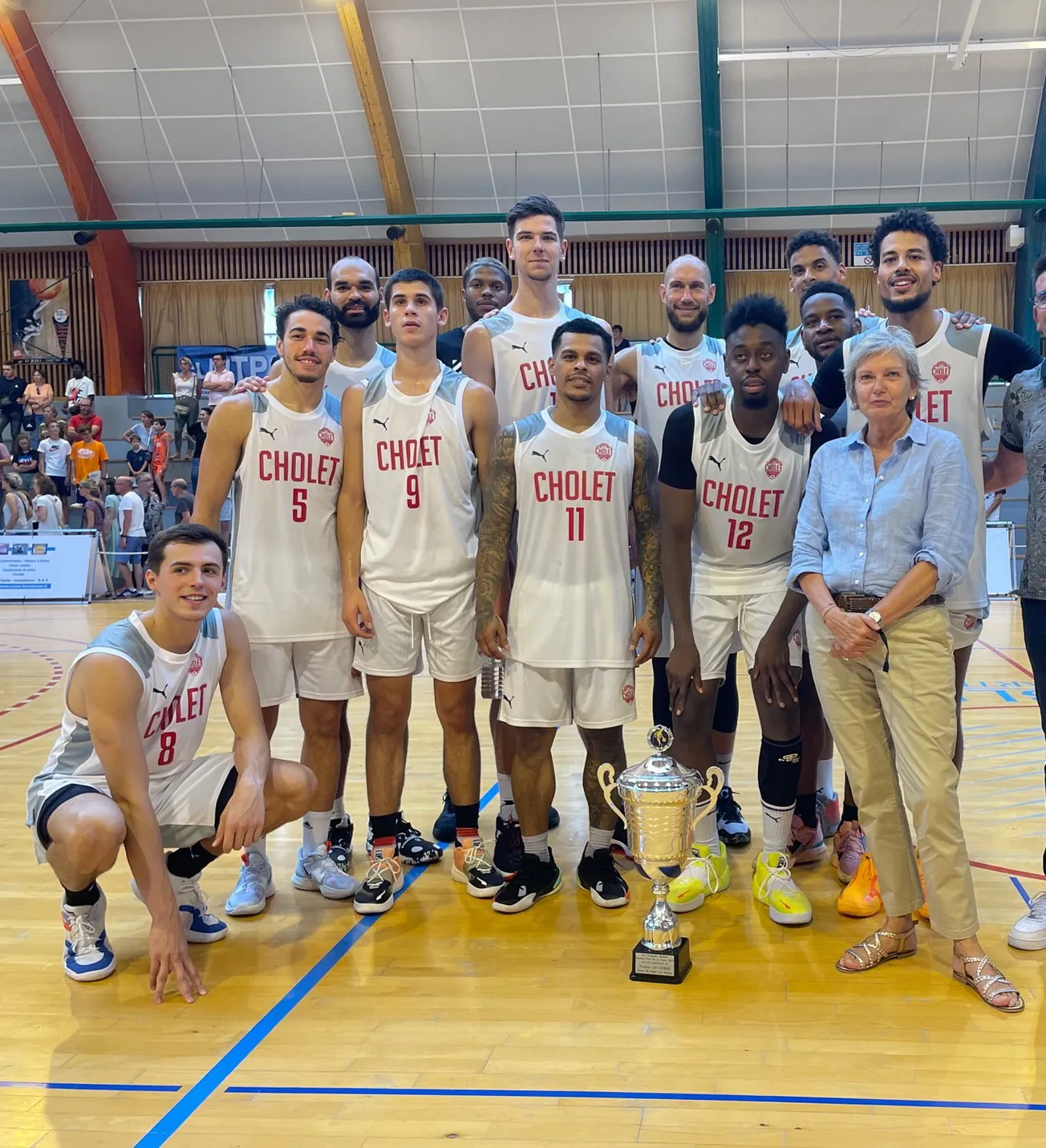 Cholet remporte le Trophée Sarthe Pays de la Loire Basket Europe