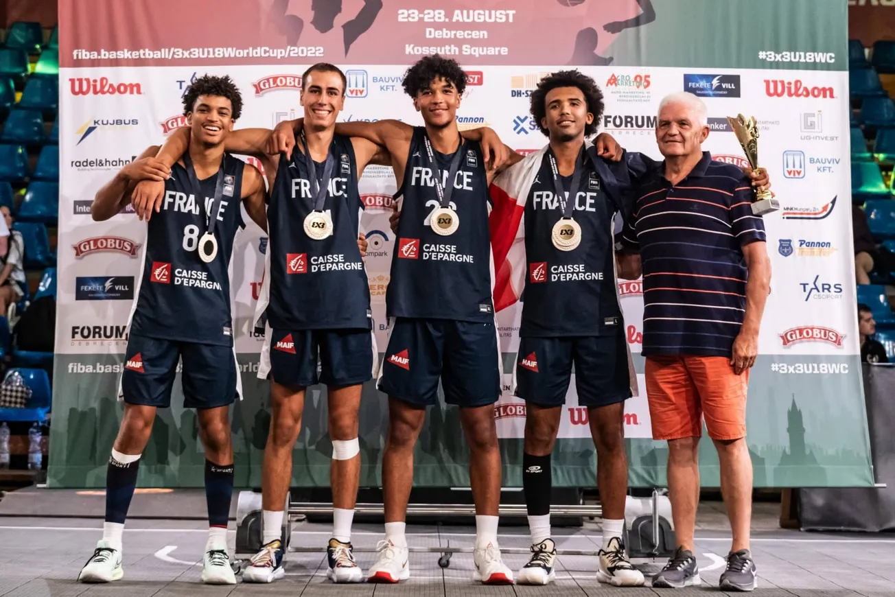L’équipe de France U18 est championne du monde de 3×3 !
