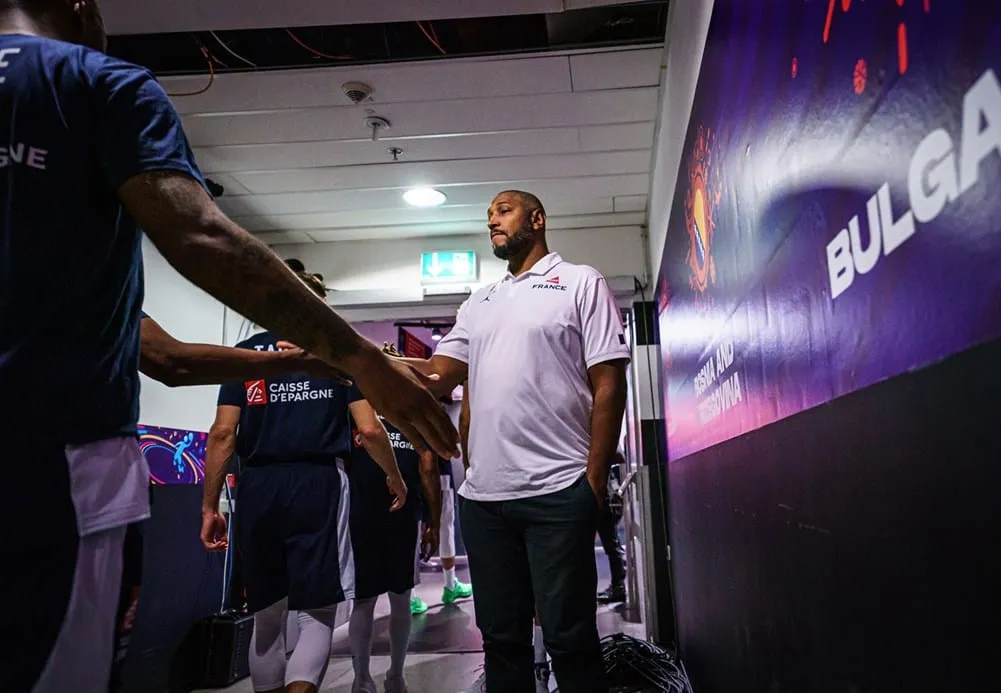 Boris Diaw, GM des Bleus : « Le niveau global du basket en Europe et aux USA est assez similaire »