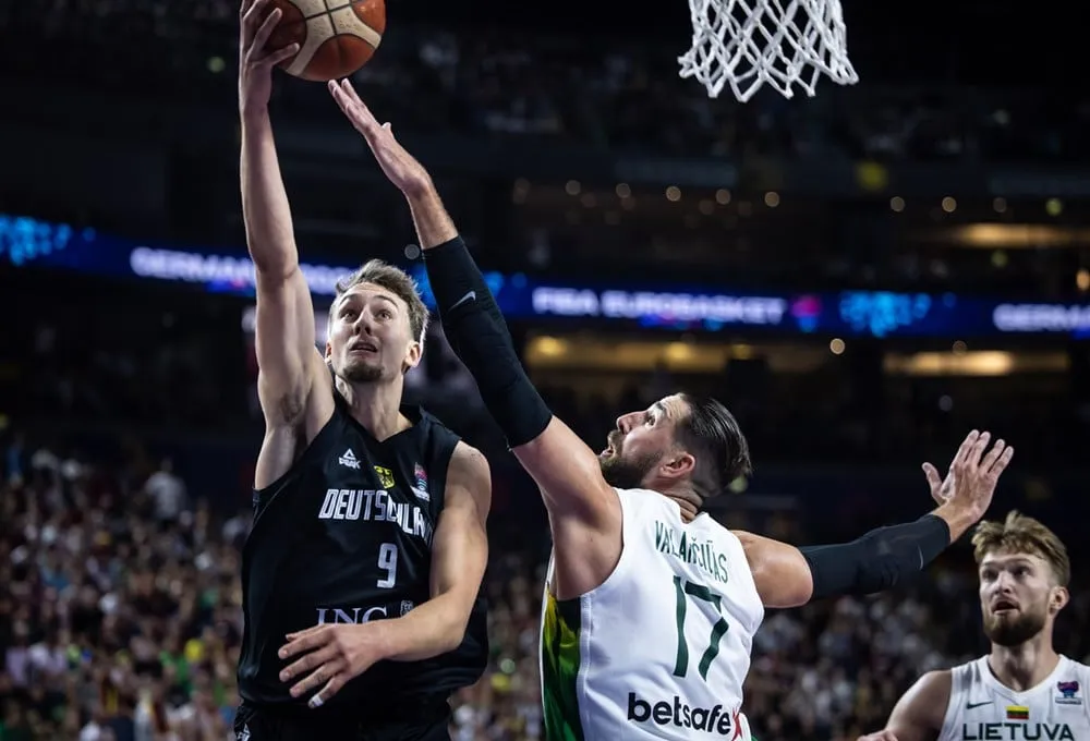 EuroBasket : l’incroyable duel Jonas Valanciunas – Franz Wagner