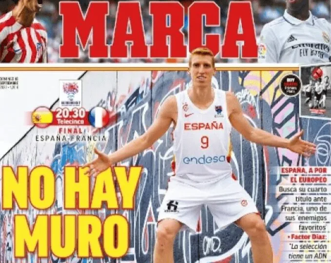 Une de la presse sportive : Avantage Espagne !