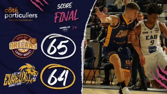Leaders Cup Pro B : Pas de doublé pour Evreux