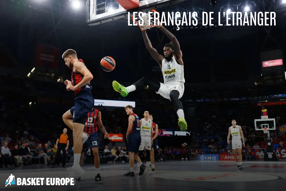 Les Français de l’étranger : Mathias Lessort dominant avec le Partizan