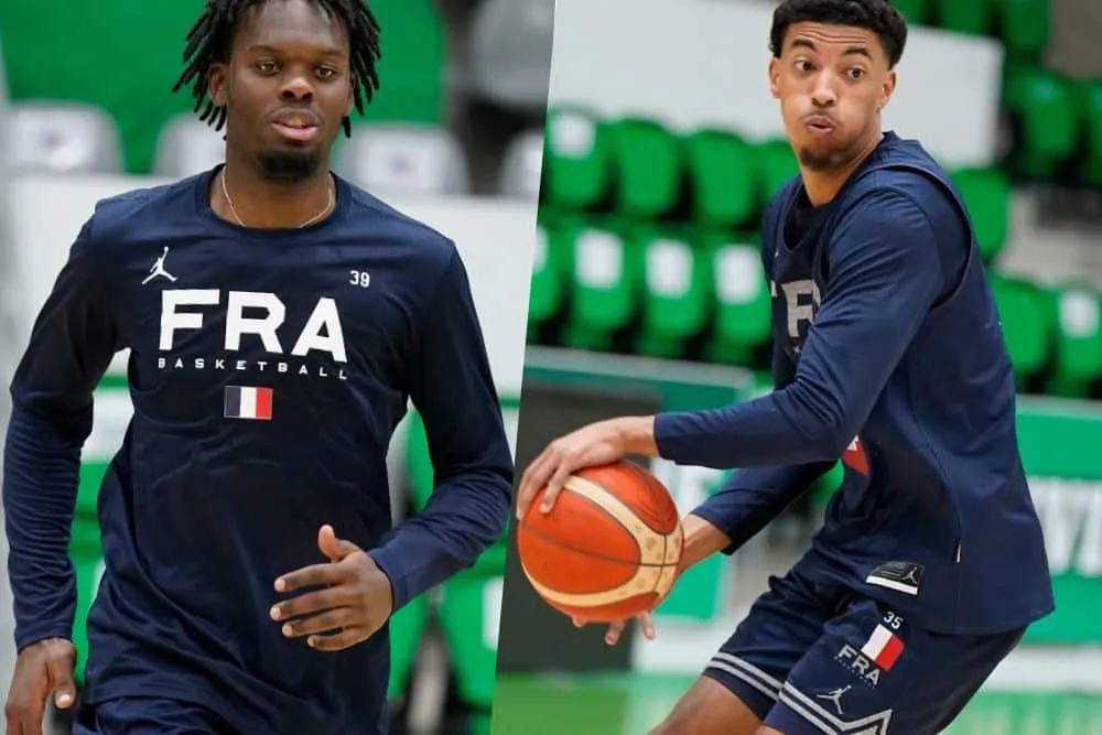 Yoan Makoundou et Malcolm Cazalon, des bleus en équipe de France